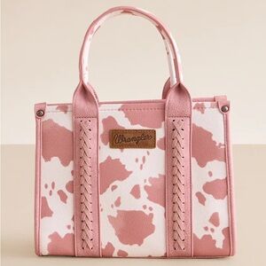Wrangler Pink and Cream Tote Bag